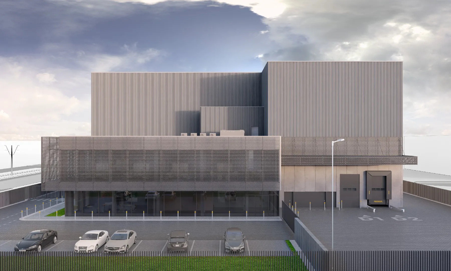 Koncepcja Serwerowni DC1 w Warszawie