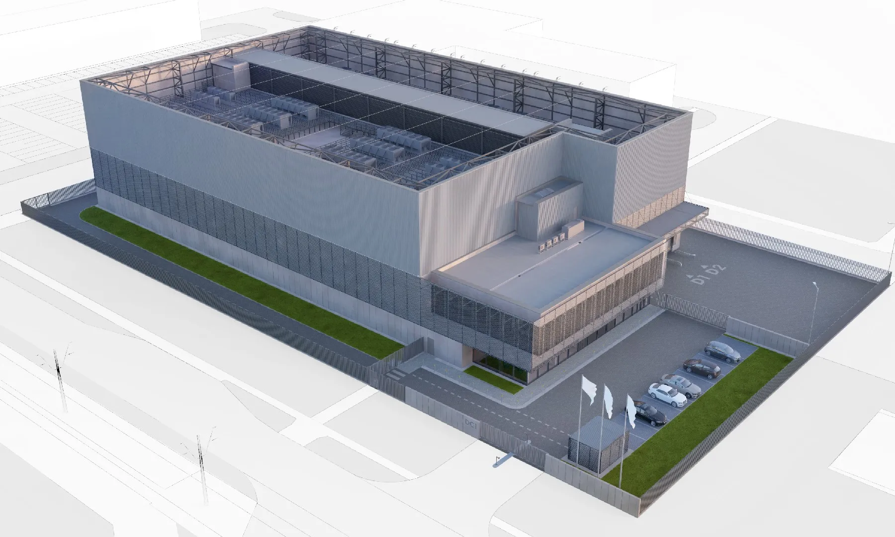 Koncepcja Serwerowni DC1 w Warszawie - Image 2