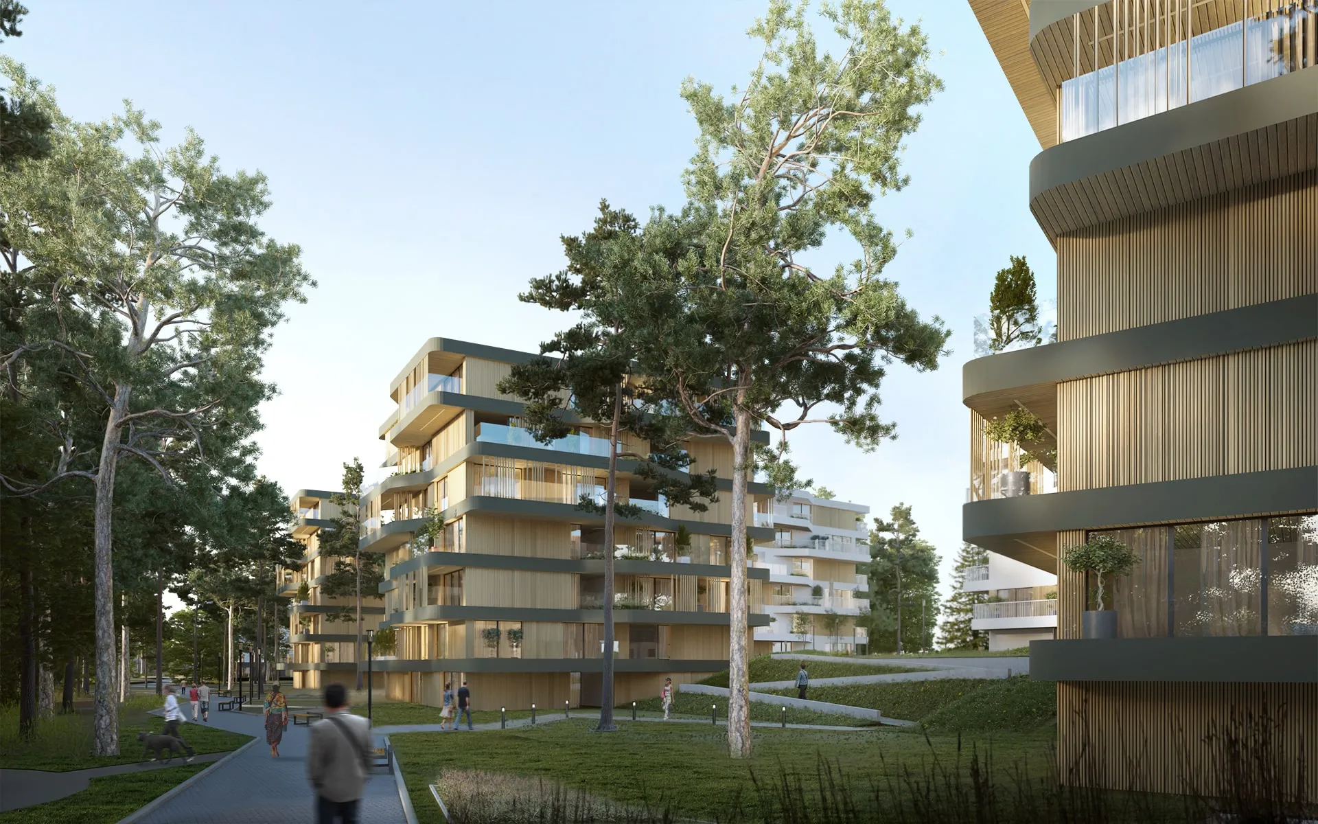 Masterplan der Wohnanlage in Darłowo - Image 2