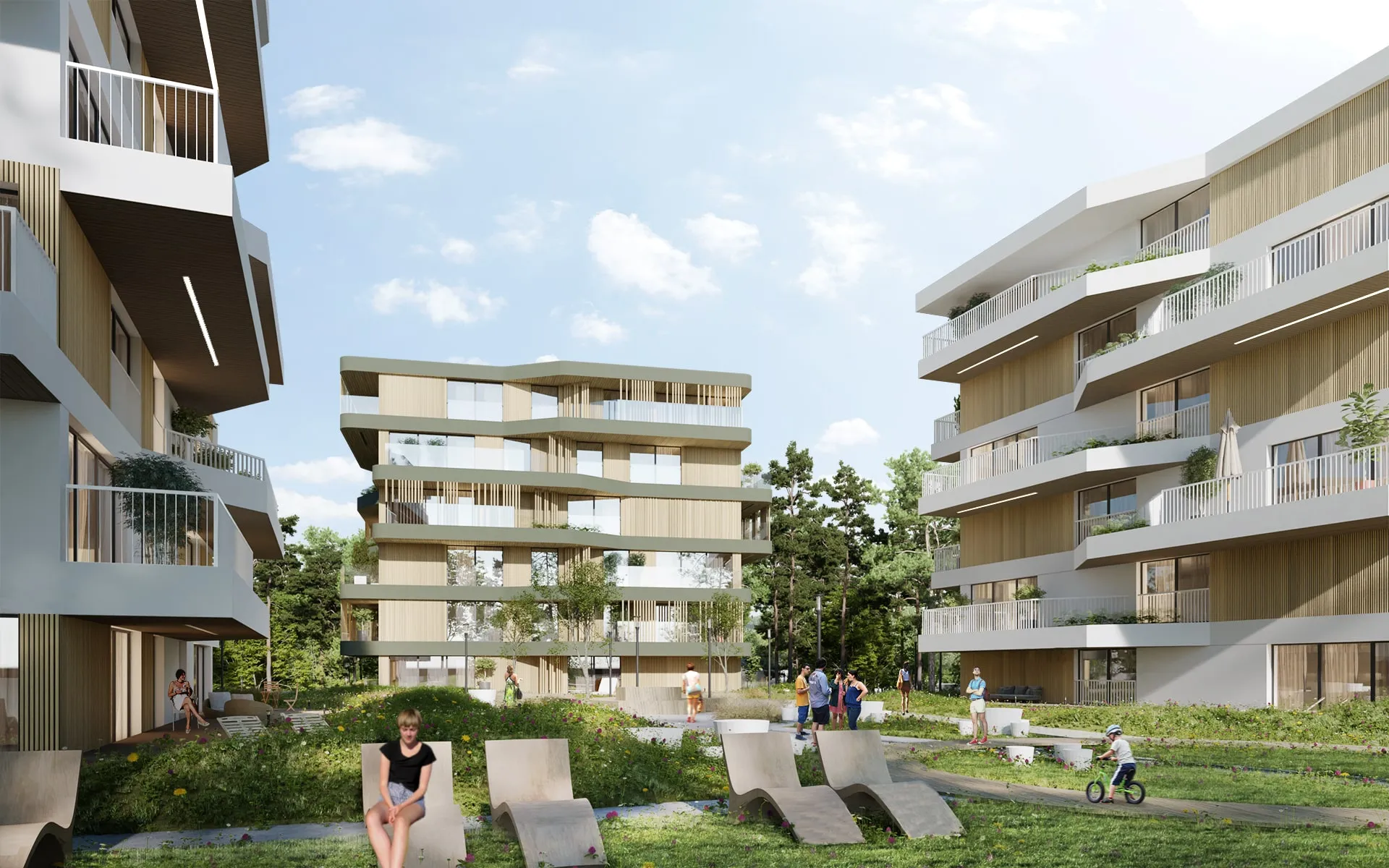 Masterplan der Wohnanlage in Darłowo - Image 3