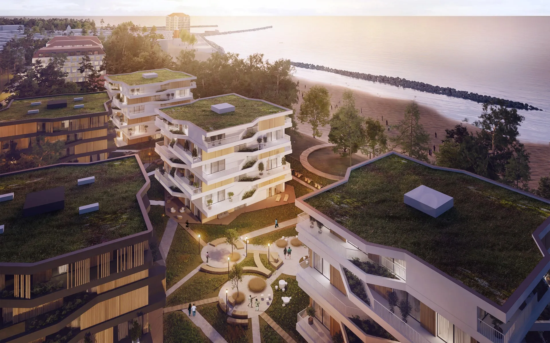 Masterplan der Wohnanlage in Darłowo - Image 4